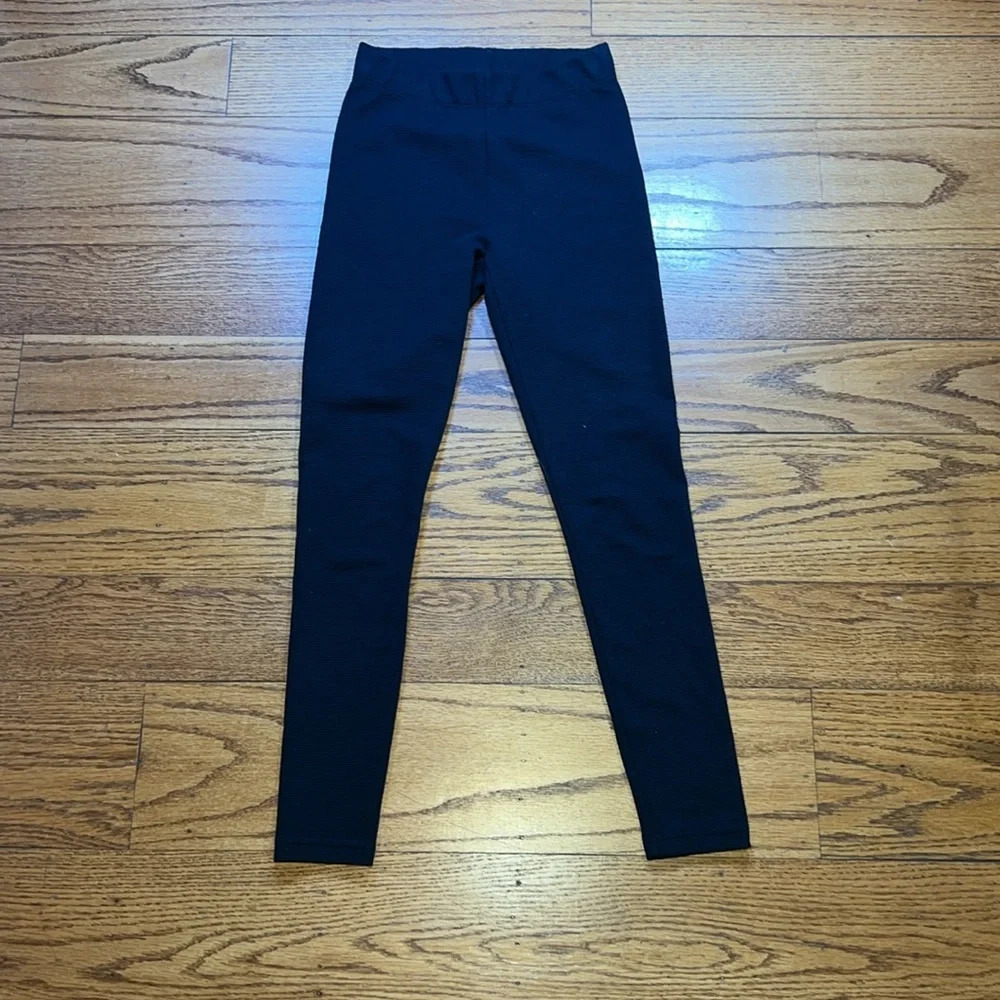 Tna Black Tencel Essential Pull-On Basic Leggings… - image 2